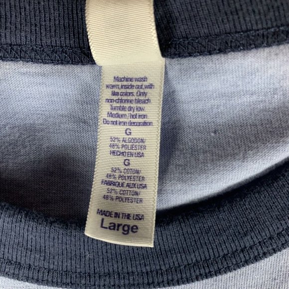 BMW Performance Driving Bella T-Shirt Womens Large Blue‎ Cotton Crew Neck 7462 - Picture 7 of 8